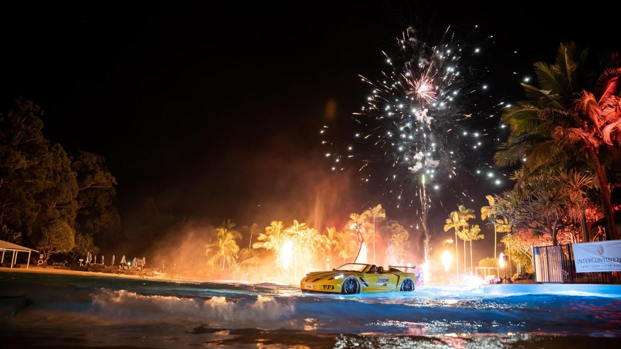 Intercontinental Sanctuary Cove Resort By Ihg Gold Coast Exterior photo Fireworks at the 2011 Australian Grand Prix