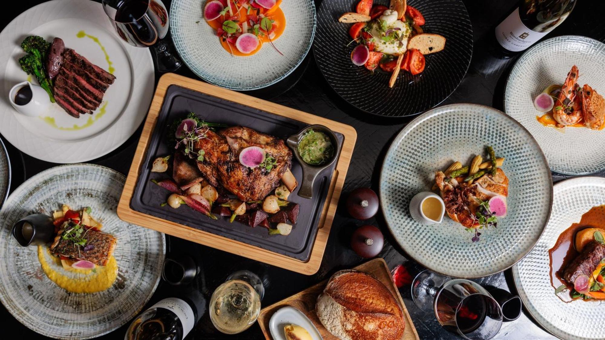 Intercontinental Sanctuary Cove Resort By Ihg Gold Coast Exterior photo A selection of dishes at the restaurant